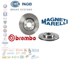 DISCHI FRENO ANTERIORI FIAT STILO BRAVO DOBLO IDEA LINEA BREMBO 09493914