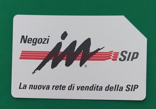 Scheda telefonica usata - ,