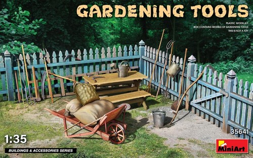 Miniart gardening tools - miniart,
