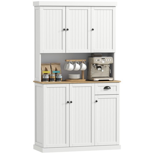 Homcom mobile cucina - in, legno