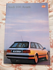 Prospekt brochure depliant catalogo Audi 100 Avant 50 pagine
