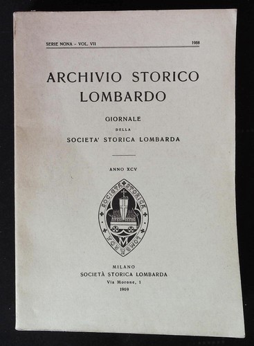 Archivio storico - vv.,