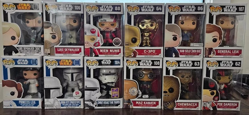 Collezione funko pop star wars - funko,
