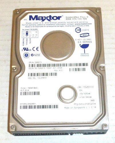 Disco rigido maxtor - disco, diamondmax