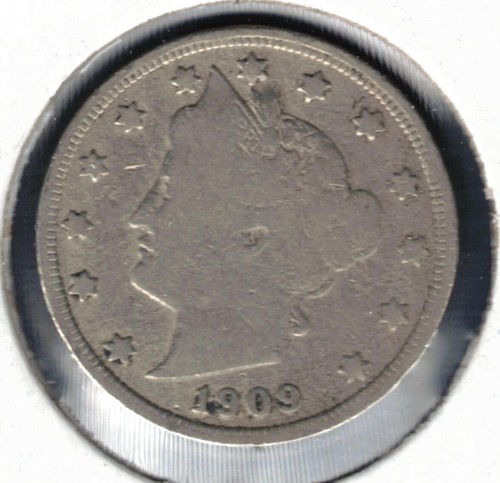 1909 testa libertà - di, "v"