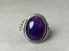 Anello ametista naturale