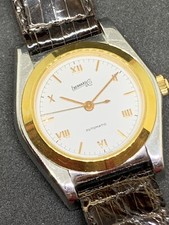 EBERHARD AUTOMATIC PANZER ACCIAIO & ORO CAL.173.123 MOLTO RARO