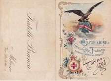 * TORINO - Esposizione Generale Italiana 1898 - Doppia