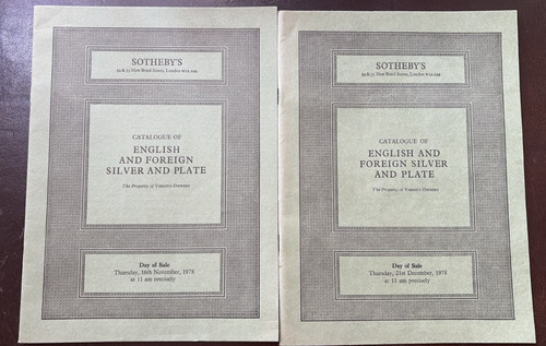Sotheby auction catalog - catalog,