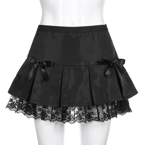 Minigonna donna sexy gotica