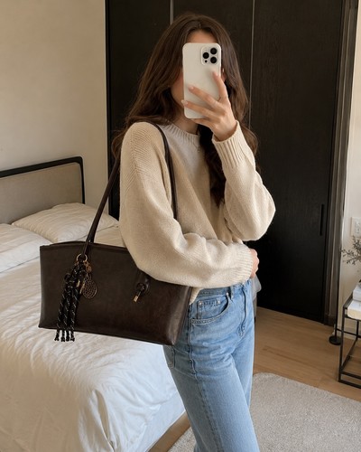 Borsa donna vintage spalla - a,