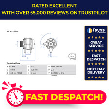 Alternatore adatto a BMW 320
