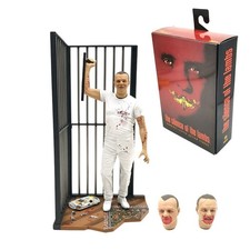 NECA Silence of The Lambs Dr. Hannibal Lecter action figure 7 pollici modello statua giocattolo
