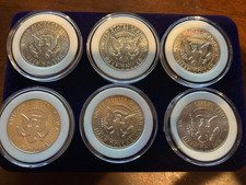 Qtà 6 50C Kennedy mezzo