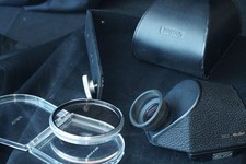 rolleiflex Rollei sl66 prism + case + filter R1,5 + body support for accessories