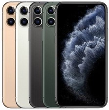 Apple iPhone 11 Pro Max - 64GB-256GB-512GB -Sbloccato - MOLTO BUONO - *NO FACE ID*