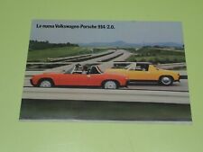 BROCHURE DEPLIANT PROSPEKT PORSCHE 914/2.0 (M6)