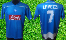 MONDO REPLICA NAPOLI POCHO LAVEZZI 7 MAGLIA  HOME 2008 2009 TG. XL NON ORIGINALE