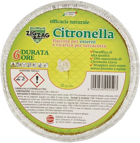 Zig zag citronella candela - zig,