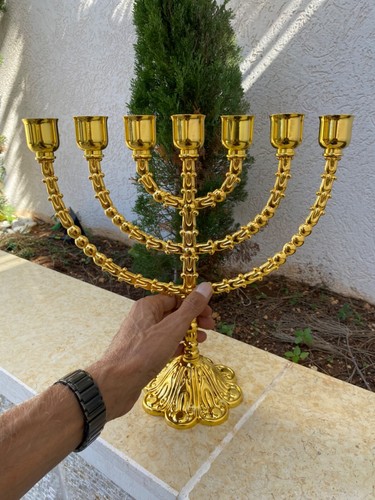 Menorah hanukkah - menorah, 12,2"