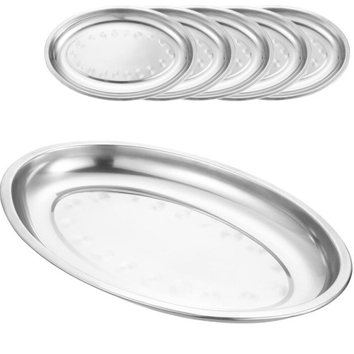 Vassoio piatto ovale 5pz - ovale,