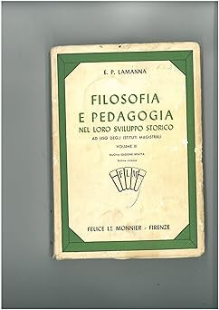 Filosofia pedagogia nel loro - e,