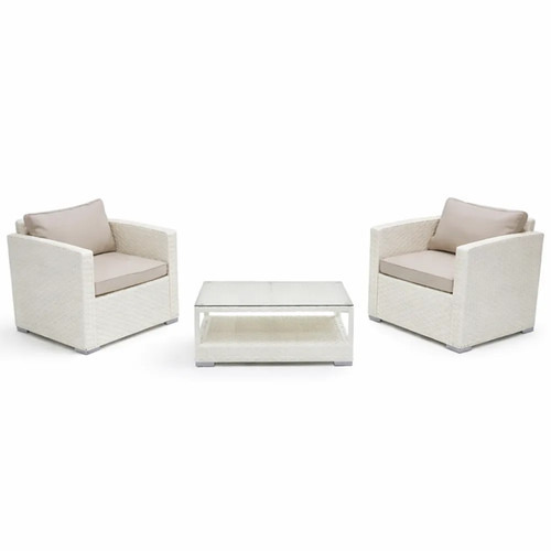 Due poltrone tavolino kioss - due,