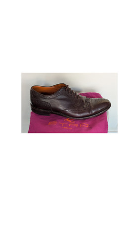 Scarpe brogue etro pelle - scarpe, in