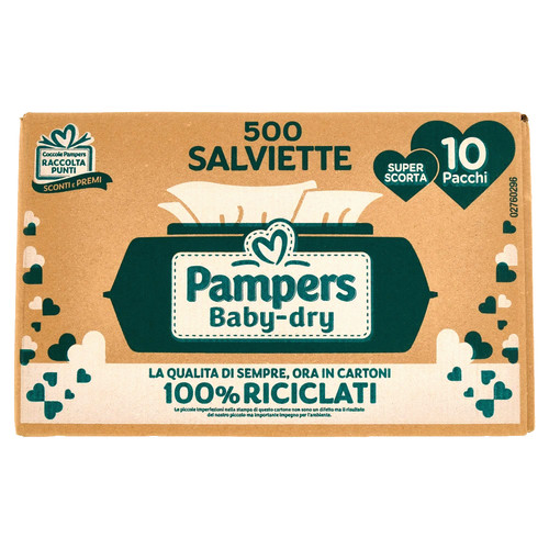 Pampers baby dry salviettine - pampers,