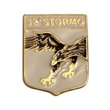 Distintivo Spilla da Camicia o Giacca Aeronautica Militare 32° Stormo Prodotto U