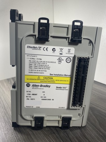 Allen bradley 1783 mx08t - allen, a