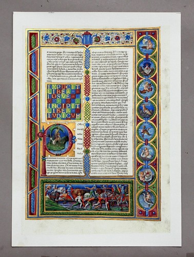 Bibbia borso este - bibbia, d'este