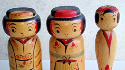 Set bambole giapponesi - di, 3