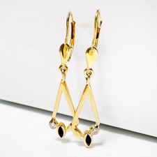 Orecchini pendenti vintage in