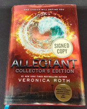 Allegiant by Veronica Roth Collector's Edition Signed 1st Print 2015 HC