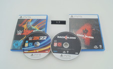 Giochi Ps5 Back 4 Blood + W2K22 Wrestling PlayStation 5 ✅