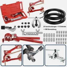 Flangiatrice utensile + tubo freno 10M 4,75mm +20 raccordi e 10 connettori