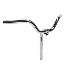 manubrio in acciaio cromato