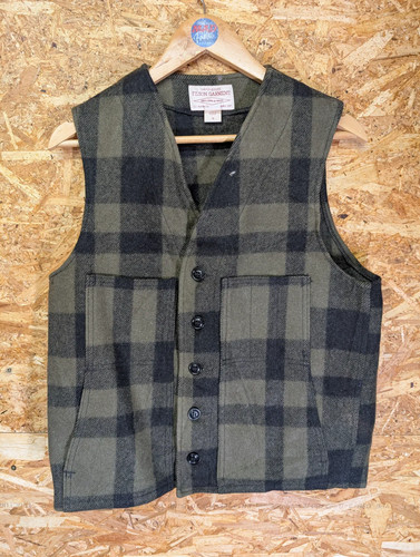 Gilet filson mackinaw check - gilet,