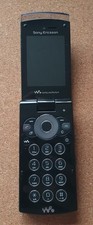 Sony Ericsson W980 Walkman telefono cellulare nero con ribalta NON TESTATO