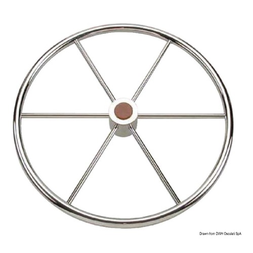 Osculati timone ruota - timone, inox