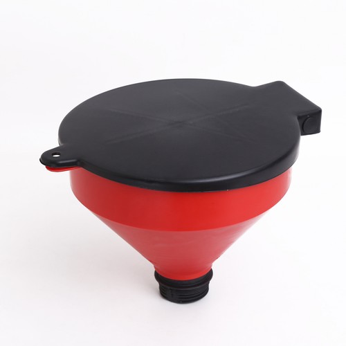 Drum funnel with screen and - drum,