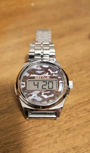 Sector lcd mai indossato watch - lcd,