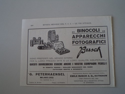 Advertising pubblicità 1929 - advertising,