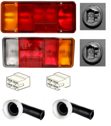 Coppia fanali posteriori iveco - fanali,