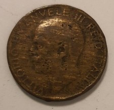 Moneta 5 centesimi 1921 Regno d’Italia Vittorio Emanuele III Re d'Italia 