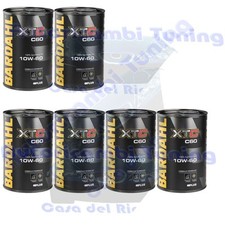 Olio Motore Auto Bardahl Bardhal XTC C60 10W60 Sport Performance 6 Litri