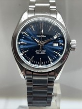 Orologio da polso donna in acciaio inox Omega Quarzo Aqua Terra