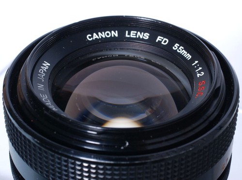 Canon 55 mm - canon, 1:1,2