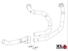 COLLETTORE RACING HONDA XRV 750 AFRICA TWIN 1996-2004 ARROW 72093PD